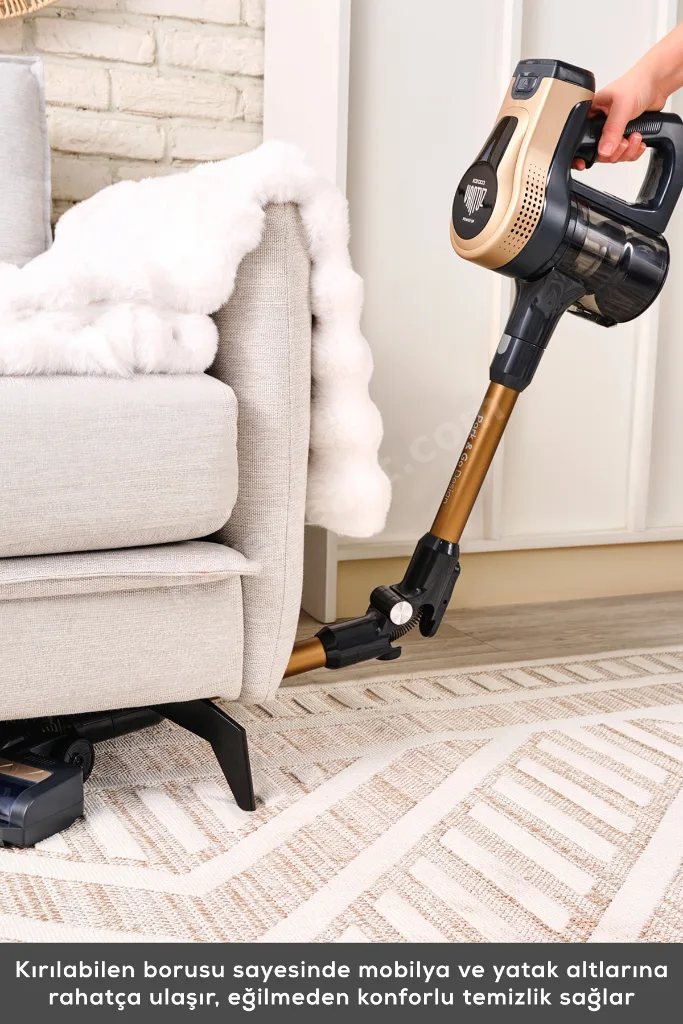 Power Up Pro Dik Süpürge Mineral Gold 350 W
