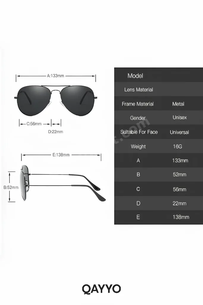 Polic Damla Siyah Metal 2026 MODEL Uv400 Unisex Tasarım Güneş Gözlüğü