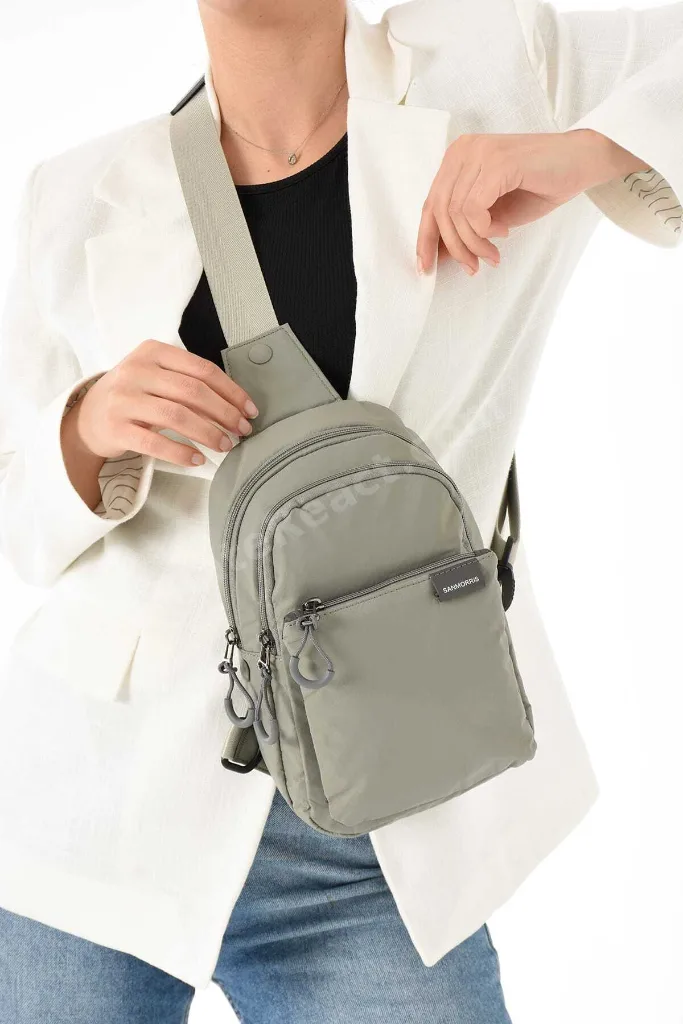 Krinkıl Kumaş çok Bölmeli Body Bag