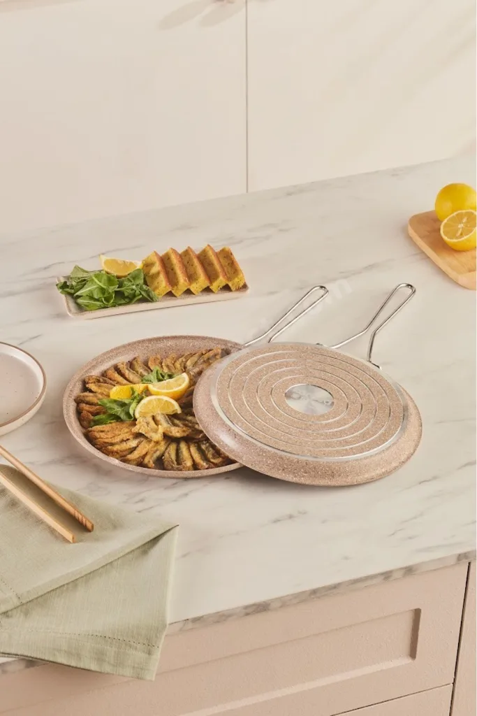 Mutfaksever Biogranit Balık ve Hamsi Tavası 28 cm