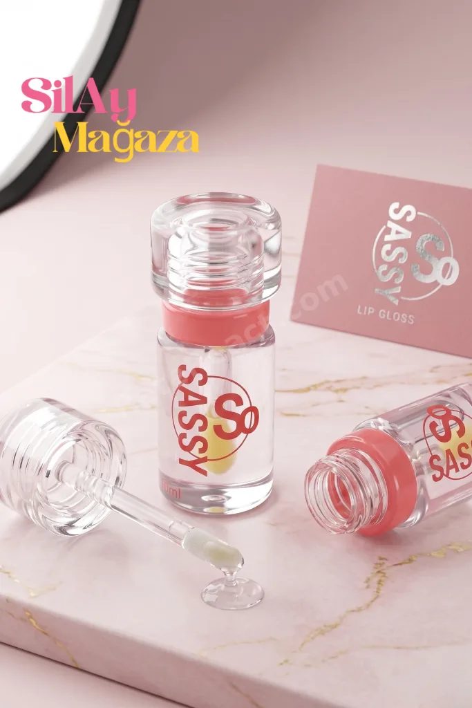 Meyve Kokulu Dudak Parlatıcısı 3 ML - E Vitaminli Nemlendirici Gloss - Parlak ve Hafif Yapılı Lip Gloss