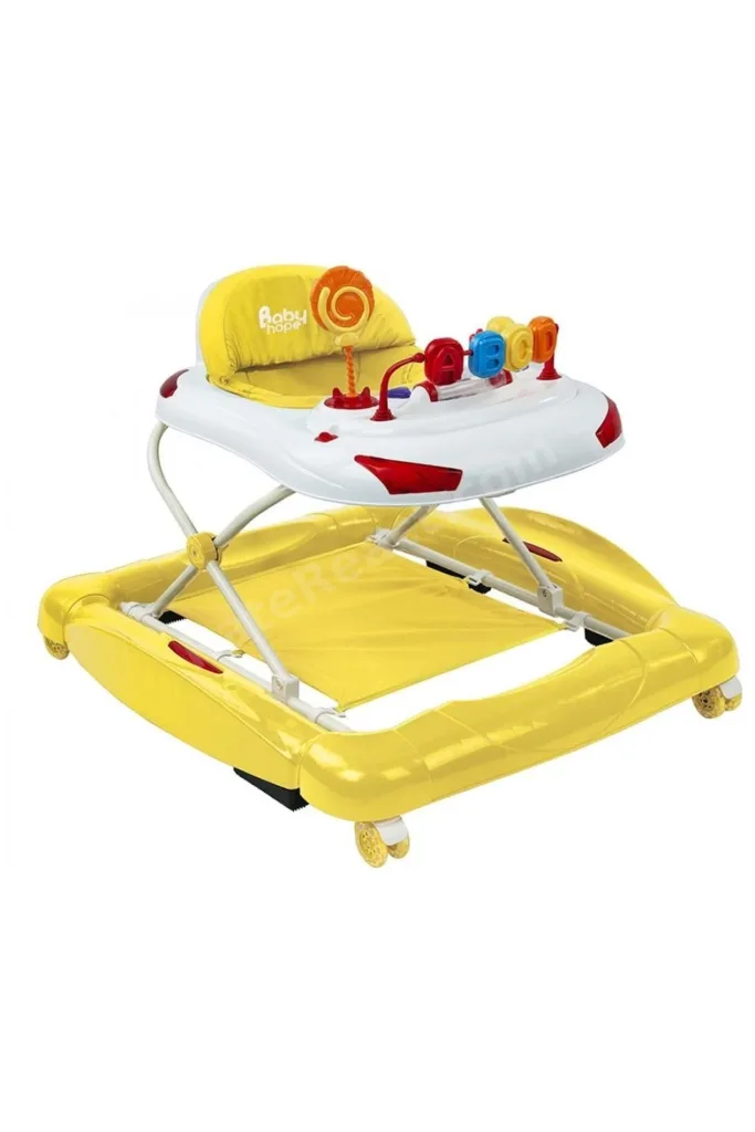 Tobby 219 Salla Yürüteç Sarı Beyaz