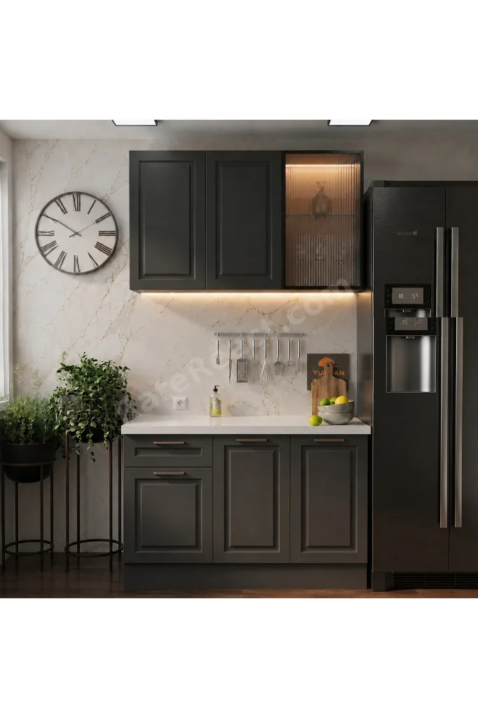 120 Cm Mutfak Dolabı Tezgah Dahil YRKN120301A