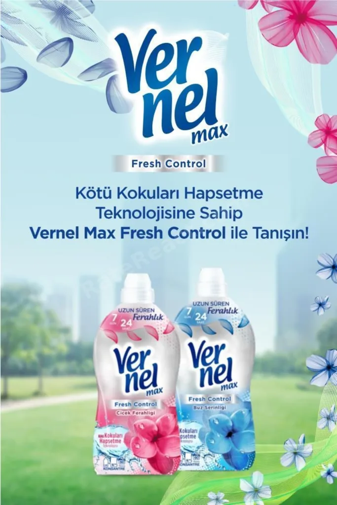 Max Konsantre Çamaşır Yumuşatıcısı 1320ml (55 Yıkama) Buz Serinliği