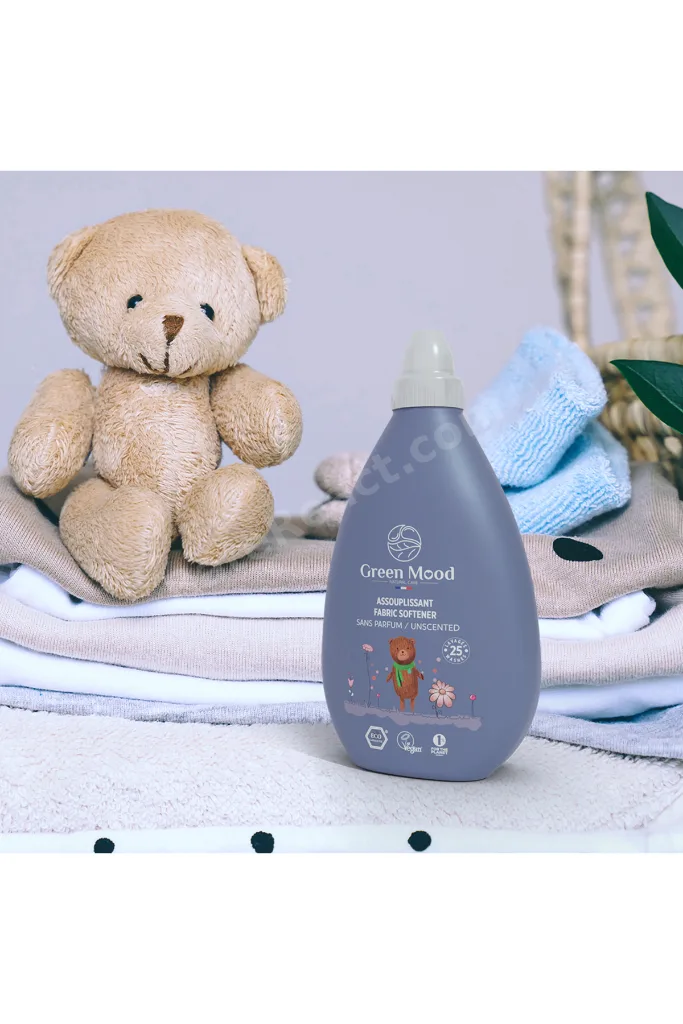 Bitkisel Bebek Çamaşır Yumuşatıcı Parfümsüz Alerji Sertifikalı 1000 ml Vegan
