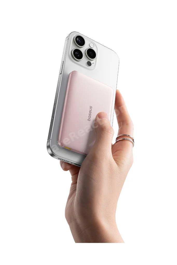 AM41 Picogo 0.3'' Ultra İnce 5000mAh MagSafe Kablosuz Powerbank