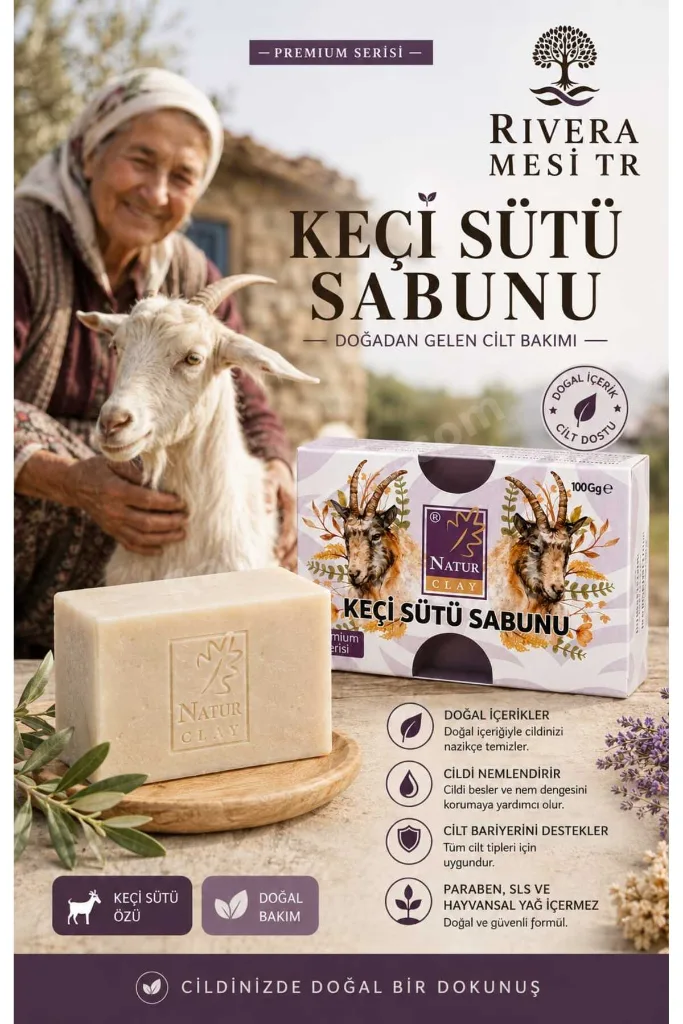 Keçi Sütü Sabunu 2 ADET