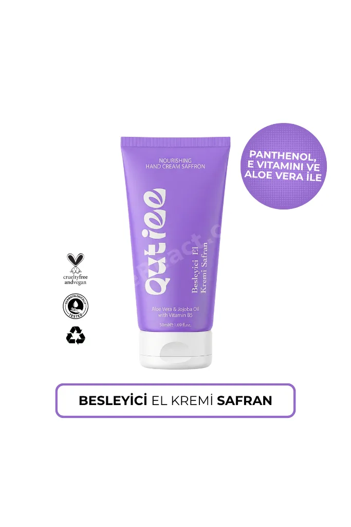 BESLEYİCİ EL KREMİ SAFRAN