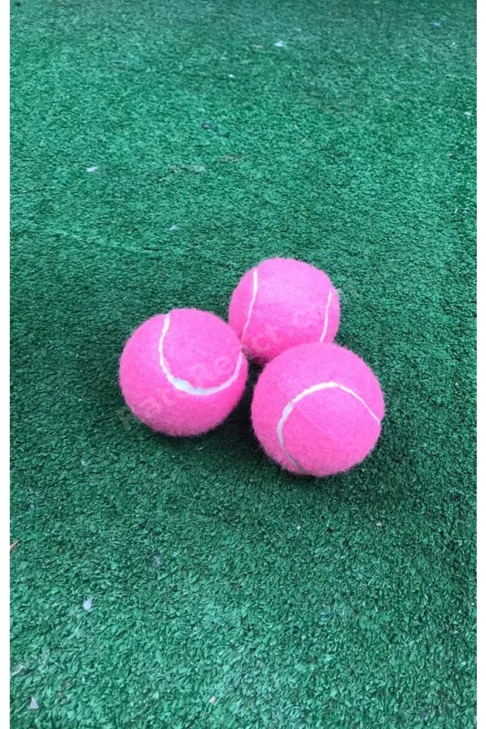 3 Adet Antrenman Tenis Topu Pembe