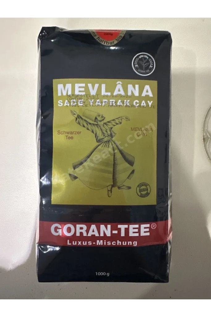 Goran Tee Mevlana Sade Yaprak Cay (ALMAN KALİTESİ) 1000 gr
