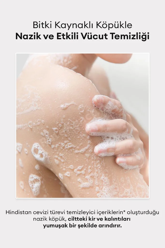 6 Hyalüronik Asit ile Nemlendiren Parfümlü Duş Jeli Perfume Body Wash (White Musk)
