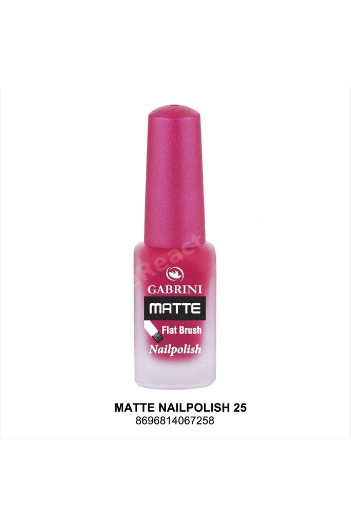 SEMEGLBL Gabrini (220552) Matte Oje-25