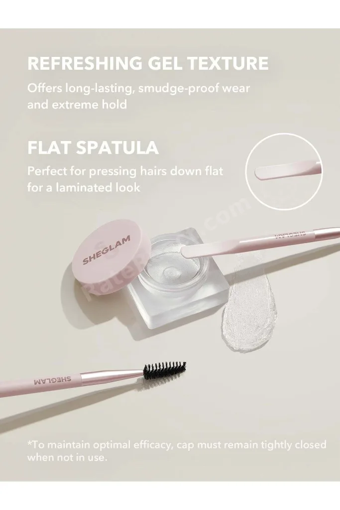 Set Me Up Brow Hold - Crystal Clear Şeffaf Suya Dayanıklı Kaş Sabitleyici Wax & Şekillendirici Jel