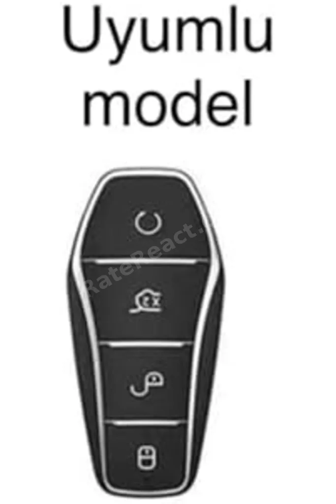 TTKTEKNOLOJİ AutoHan Keys BYD Atto 3 Seal U için Anahtar Kılıfı, Premium Siyah-Altın Kaplama, Koruyu