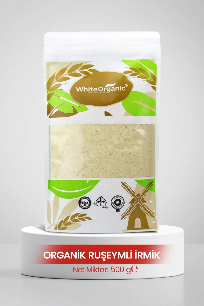 Organik Ruşeymli İrmik 500 Gr Ekonomik Paket