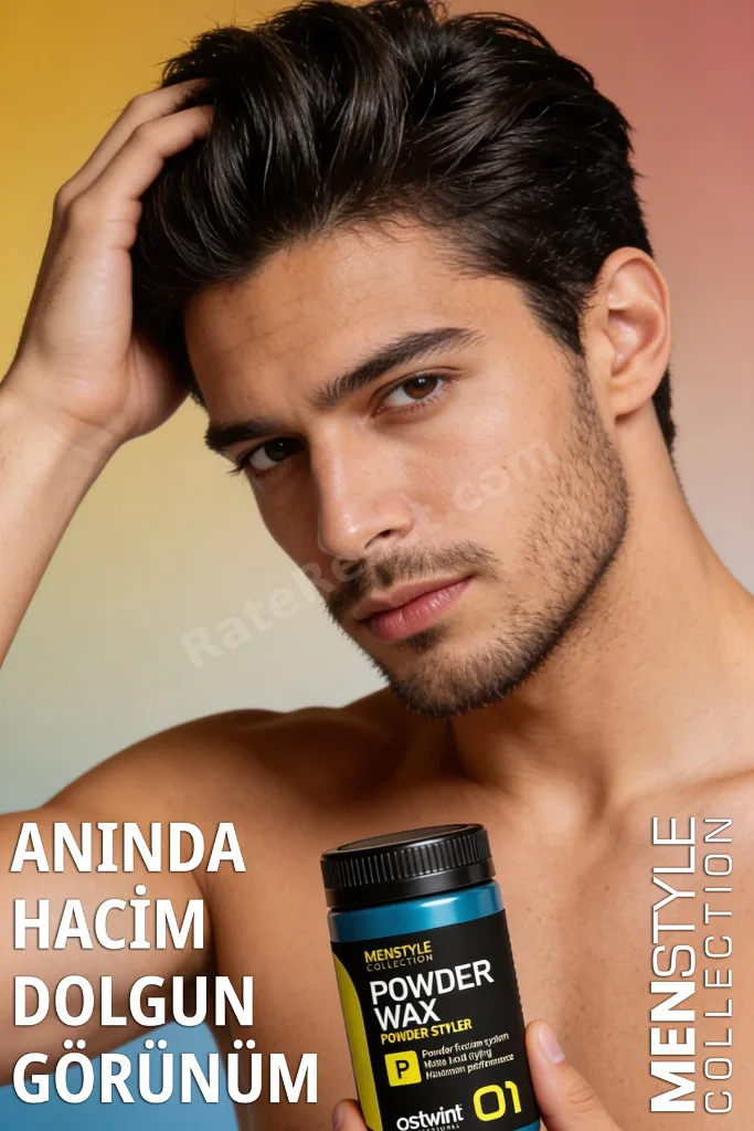 Saç Şekillendirici Toz (PUDRA) Wax Sert Yeşil 20 gr
