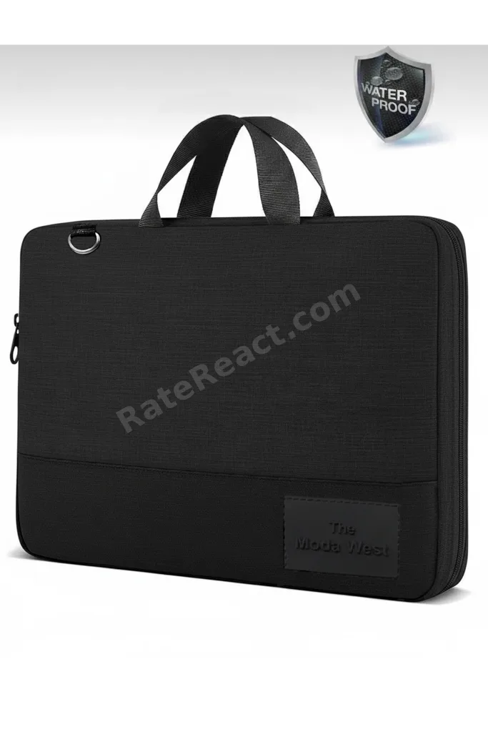 Siyah Organizer 15,6-16,1 Inç Omuz Askılı Notebook Bilgisayar Çantası/15