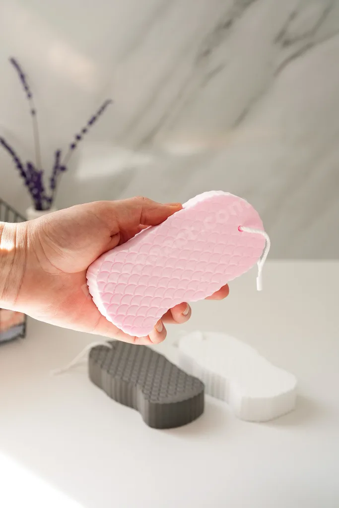 Vücut Cilt Temizleyici Sihirli Vücut Ölü Deri Sökücü Banyo Duş Süngeri Masaj Peeling Fırçası Süngeri