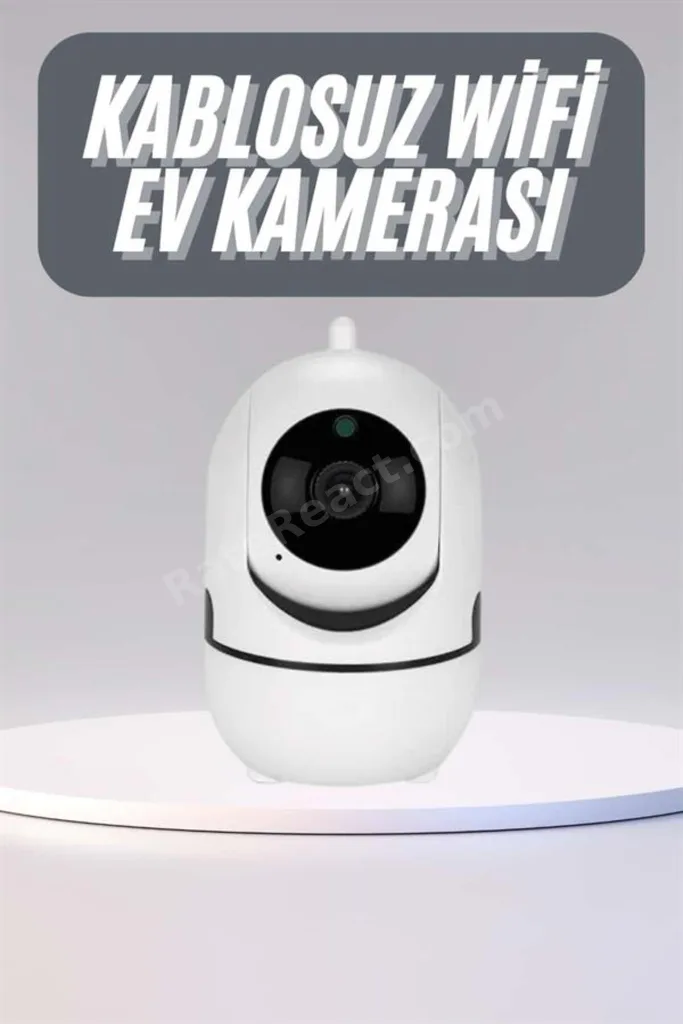 360° Full HD Akıllı Kamera Hareket Sensörlü Wifi Kamera Çocuk Güvenlik Kamerası NemereTechno