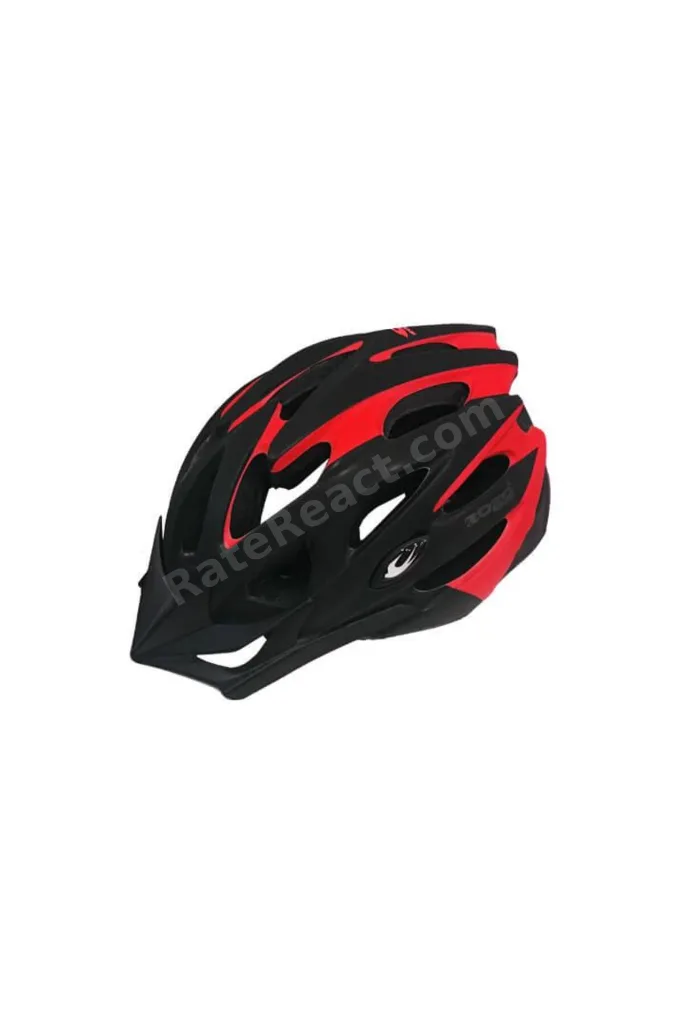 Raptor Kask MV29 Arka Led Lambalı Fileli MTB Bisiklet Kaskı M Beden Siyah Kırmızı