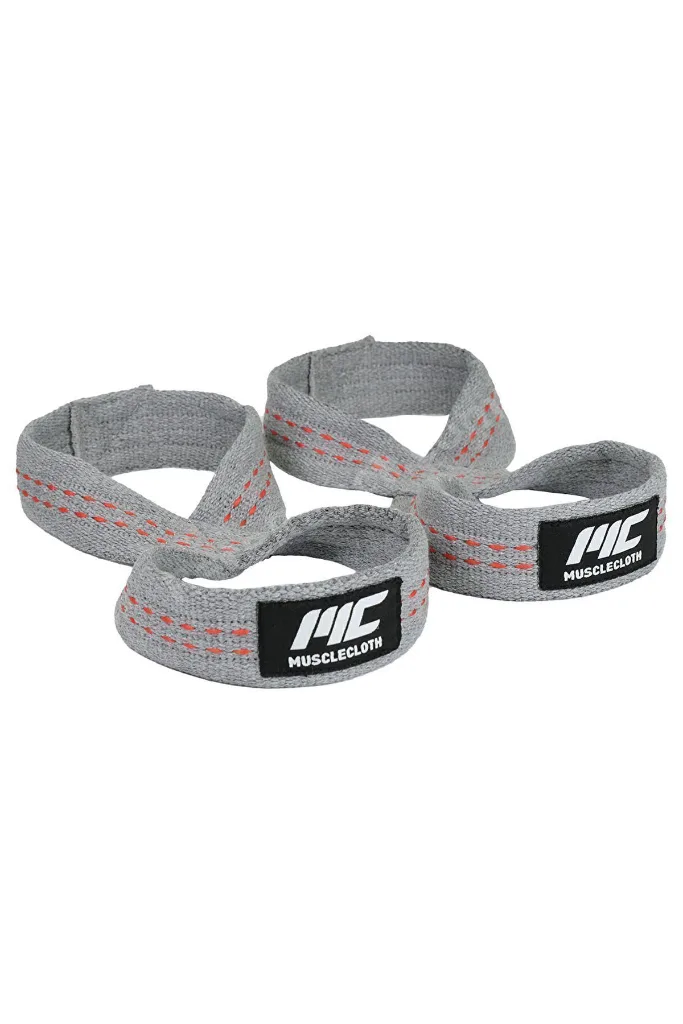 8 Loop Lifting Straps Gri (L-XL BEDEN)