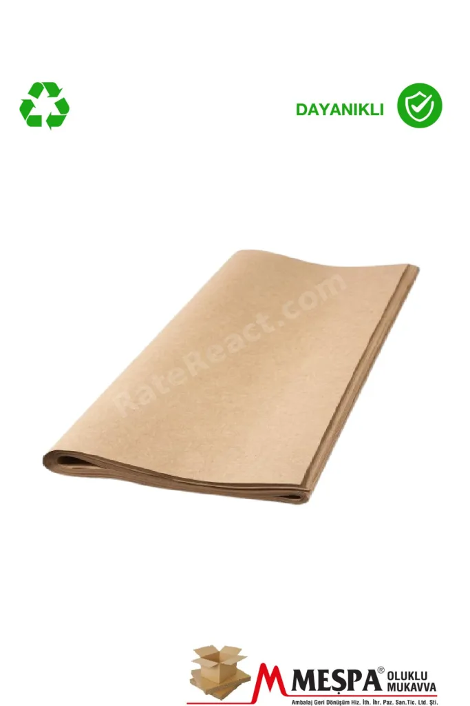 Kraft Ambalaj Kağıdı 100x70 cm 10 Adet – Paketleme, Kargo, Çeyiz ve Sarım Kağıdı