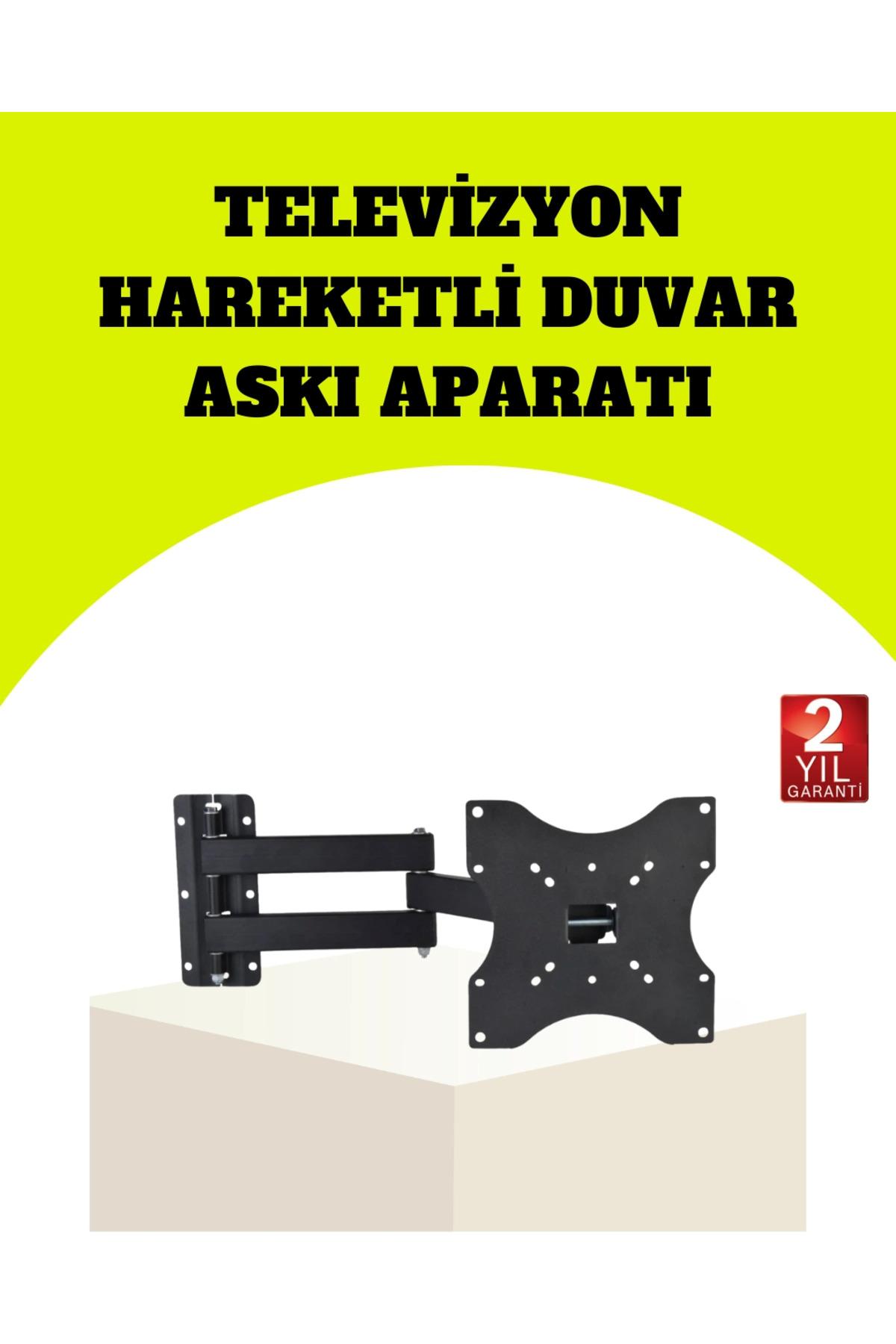 Mey İthalat® VESA Uyumlu Hareketli TV Askı Aparatı Kolay Montaj