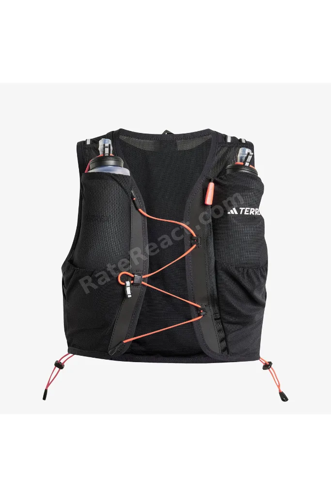 Terrex Trail Running Techrock 5 L Unisex Siyah Koşu Yeleği