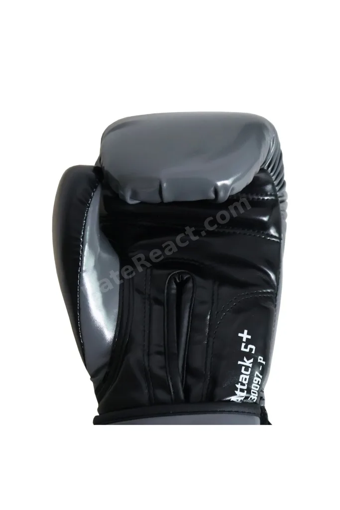 30097-P Attack-5 Plus Boks Eldiveni Gri
