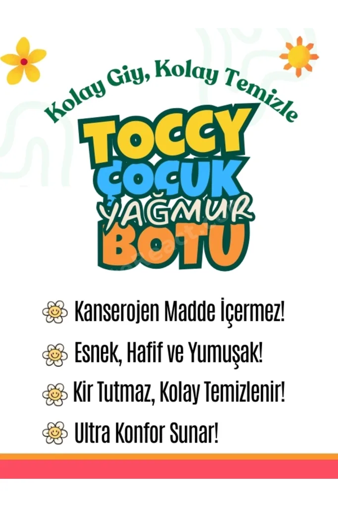 Eva Yağmur Çizmesi-Yağmur Botu-Bot