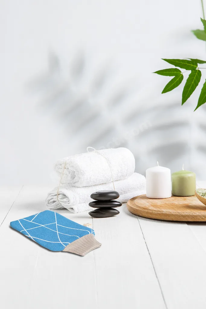 Mikrofiber Banyo Kesesi (3 ADET) Derinlemesine Cilt Bakımı Nazik Peeling Ve Etkili Arındırma