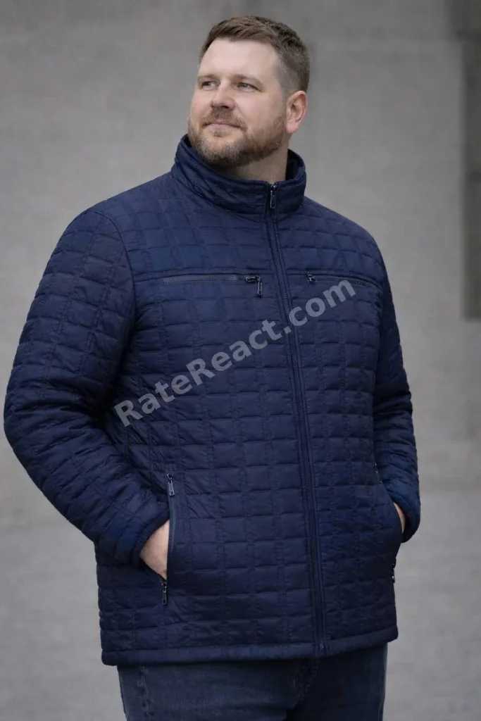 BÜYÜK BEDEN ERKEK KAPİTONE MONT,KABAN 4,5,6,7,8XL.