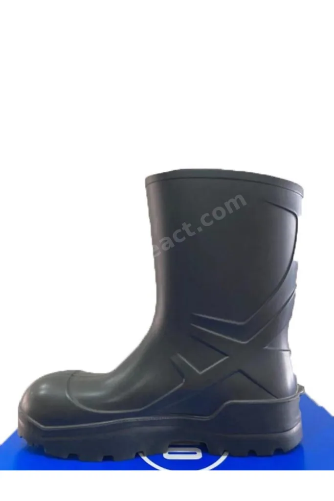 BOOTS O4 Koyu Yeşil 27 cm. TPU Poliüretan  Kısa Çizme %100 Su Geçirmez Çelik Burunsuz