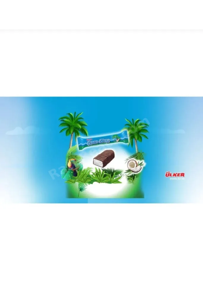 Cocostar Hindistan Cevizli Çikolata 25g x 24’lü – Yoğun Lezzet Paketi Toplam 600g