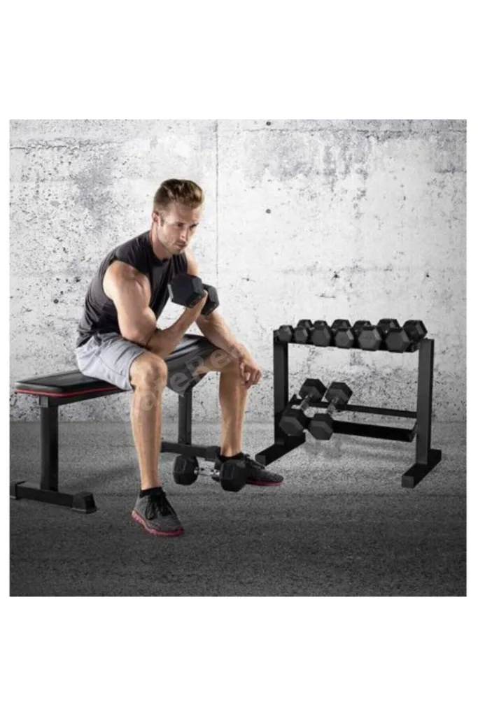 Dambıl Standı 2 Raflı Dambıl Rack