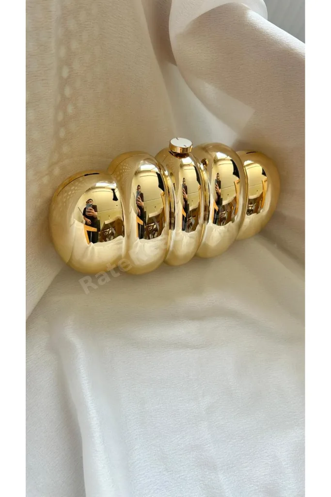 Bulut Model Metal Abiye Çanta