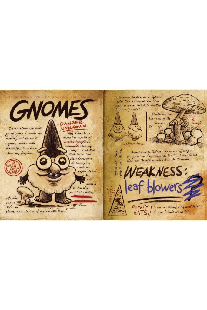 İngilizce Baskı: Gravity Falls: Journal 3 - Alex Hirsch (HARDCOVER) - Ingilizce