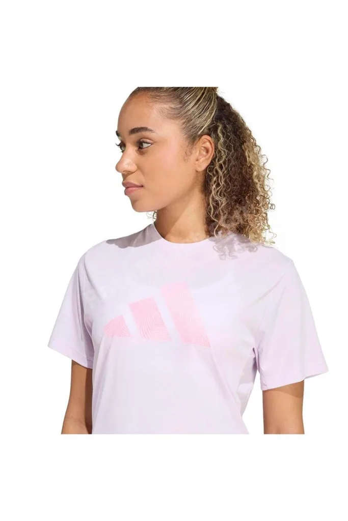 Kadın Mor T-shirt Run Ess BL T W KA0281