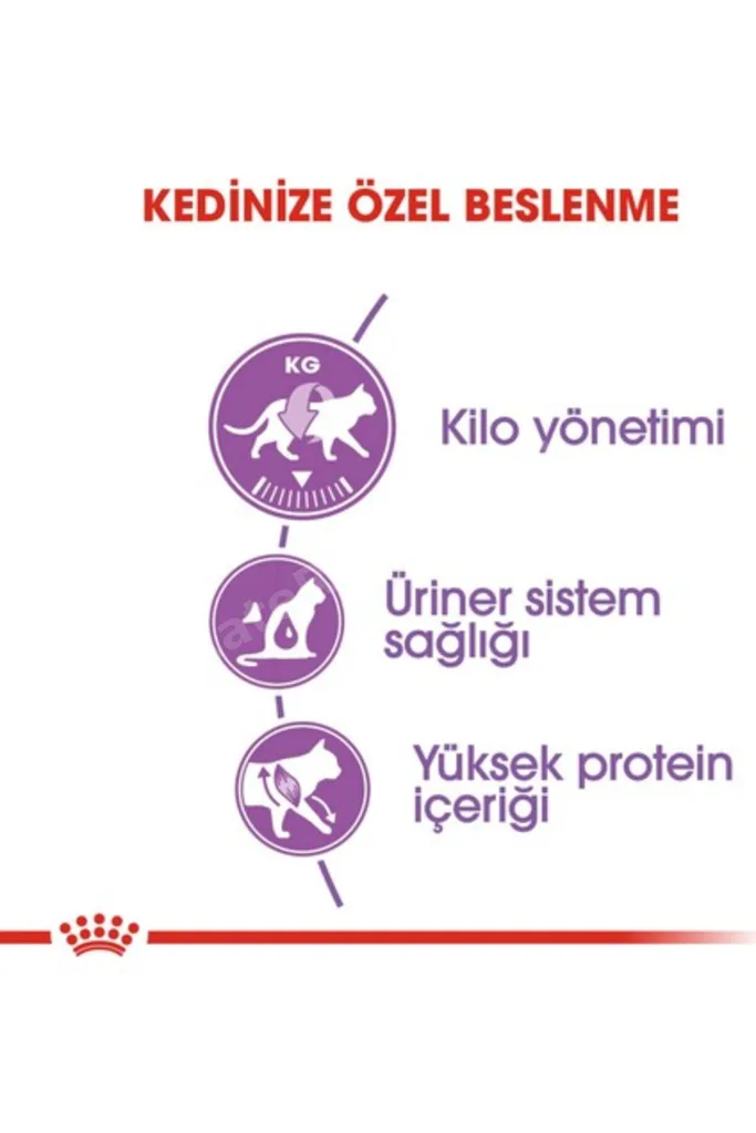 Sterilised37 Kısırlaştırılmış Yetişkin Kediler için Kuru Kedi Maması 10 kg