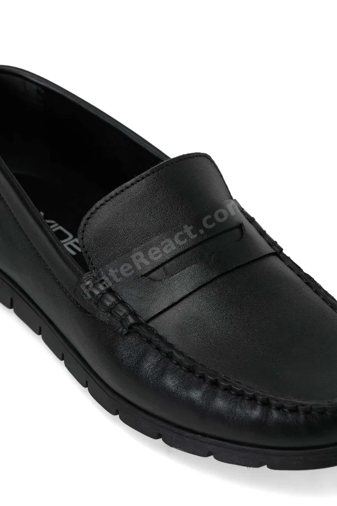 ALORA Siyah Erkek Loafer