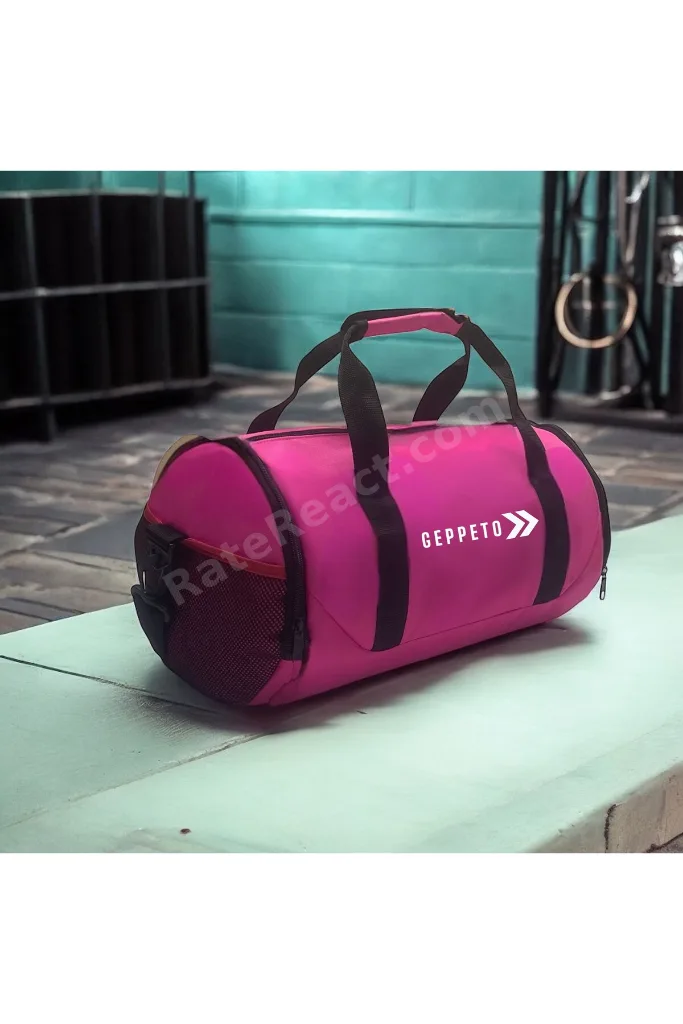 Unisex Fitness Silindir Spor Çantası