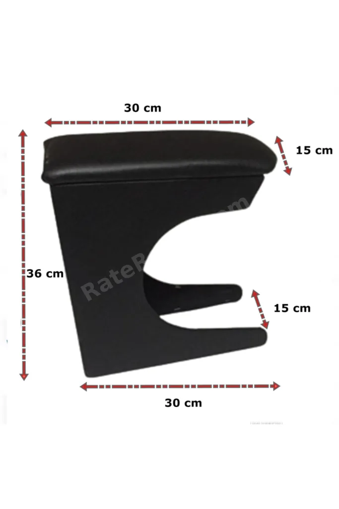 Ford Courier Geniş Hacimli Delmesiz Mdf Ayaklı Kolçak 15 Cm