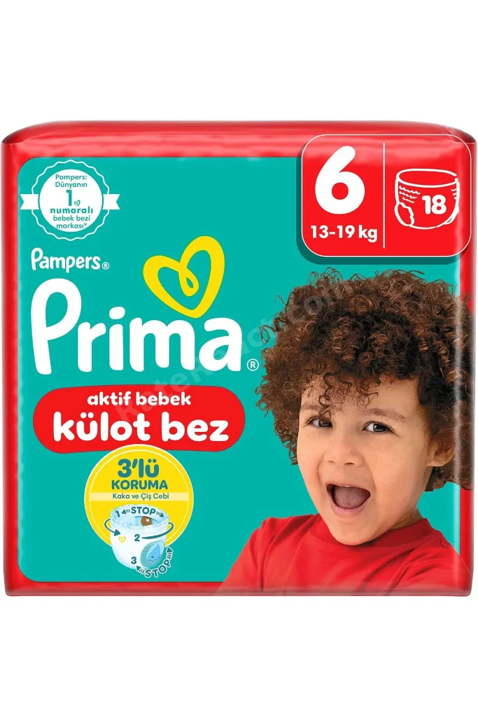 Külot Bez, 6 Numara Bebek Bezi, 18 Adet 1268290