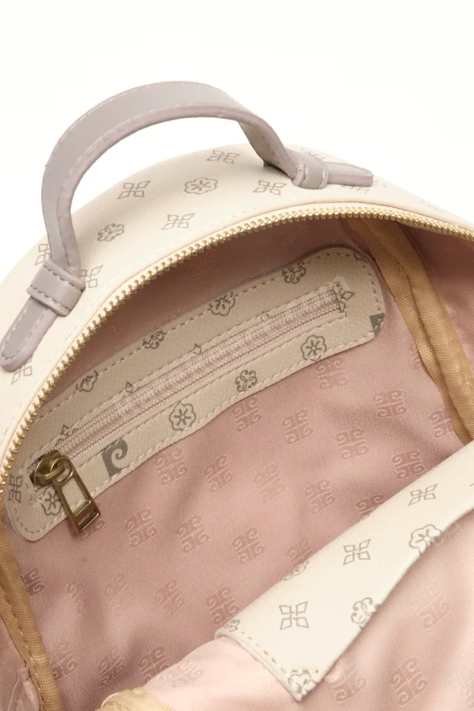 Bej Monogram Kadın Sırt Çantası 05PO22Y1541