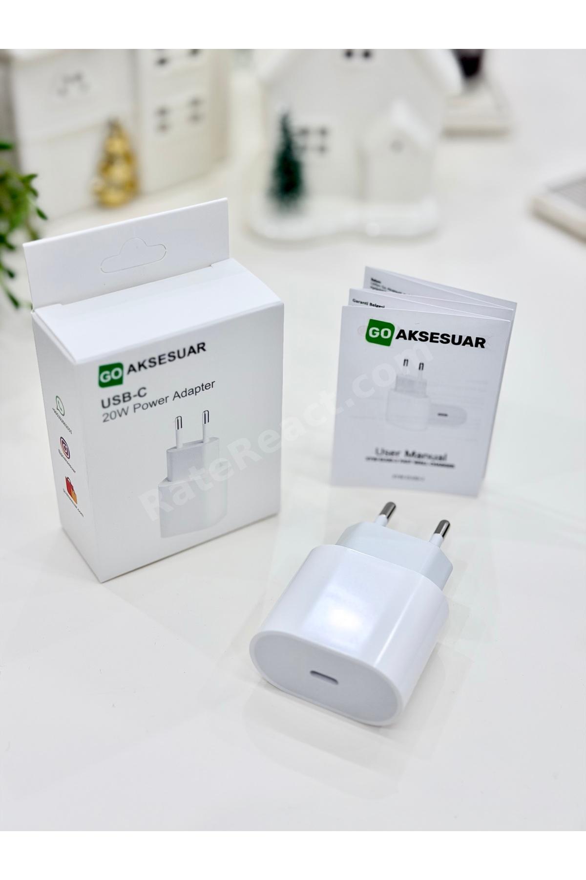 İphone 20 Watt (USB-C) Hızlı Şarj Güç Adaptörü