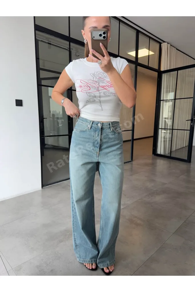 VİNTAGE DÜŞÜK BEL DONNA BAGGY JEAN