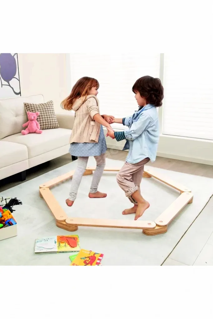 Ahşap Denge Kirişi, Denge Tahtası,oyuncak,aktivite Oyuncağı,ahsap Oyuncaklar,montessori Oyuncak
