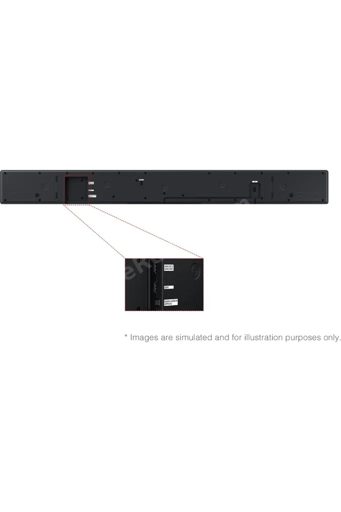 HW-QS700F/TK 345 W Ev Sinema Sistemi SoundBar
