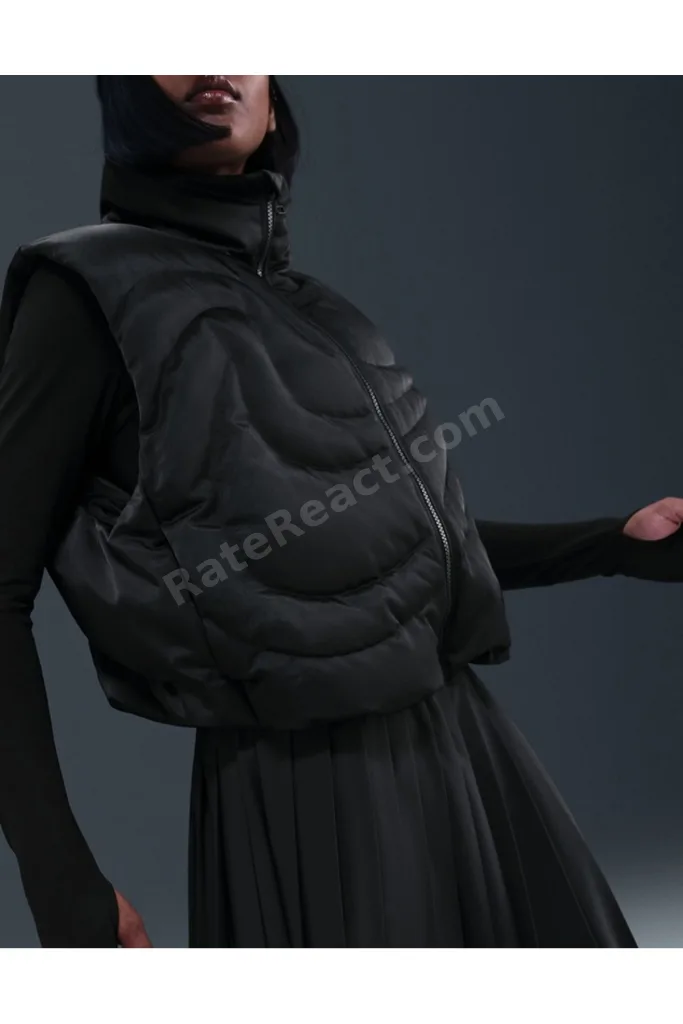 Sportswear Swoosh Serisi Kadın oversize Kaz Tüyü Yelek ASLAN SPORT