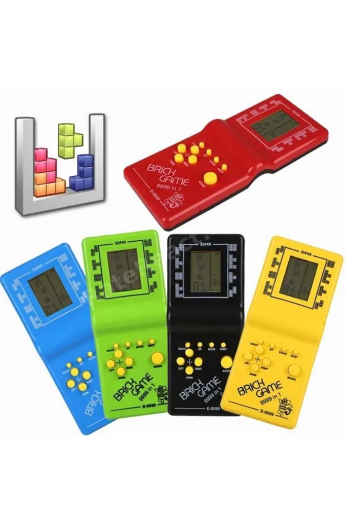 tivens 9999 Oyunlu El Atarisi Tetris Oyun Atari Nostalji Oyuncak